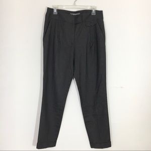 Zara Basic tapered slim dress pants